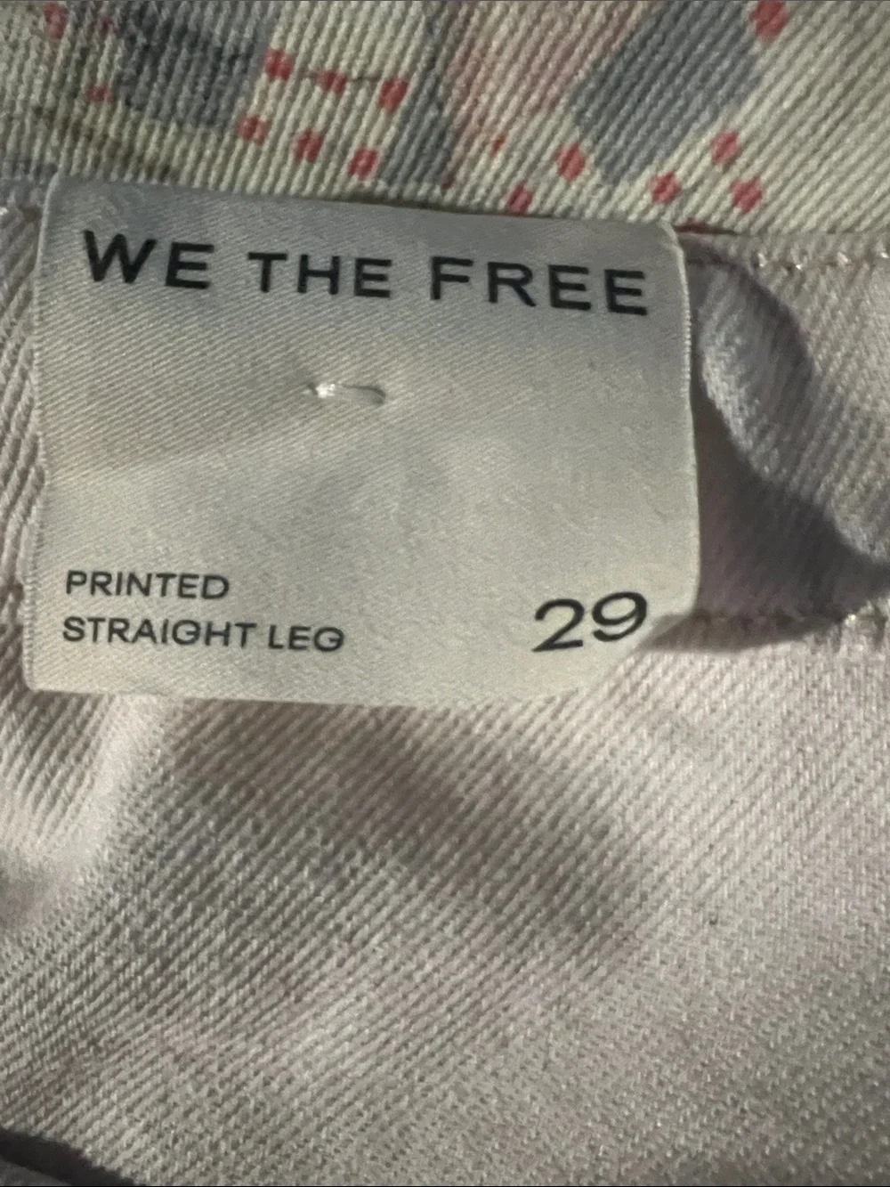 Free People Illusions Straight Leg Jeans in Heirloom